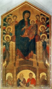 Madone et Enfant en majesté, vers 1280-85